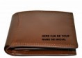 Men's New Premium Quality Soft Cow Leather Wallets/Purse (Brown) With gift box.